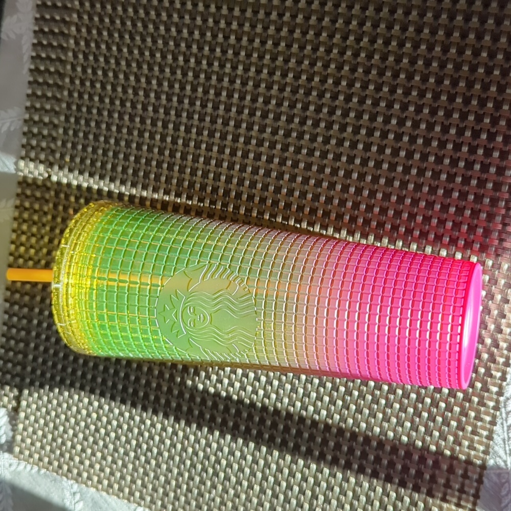 Starbucks Pink ombre tumbler